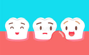 Swollen gums are not normal or healthy.